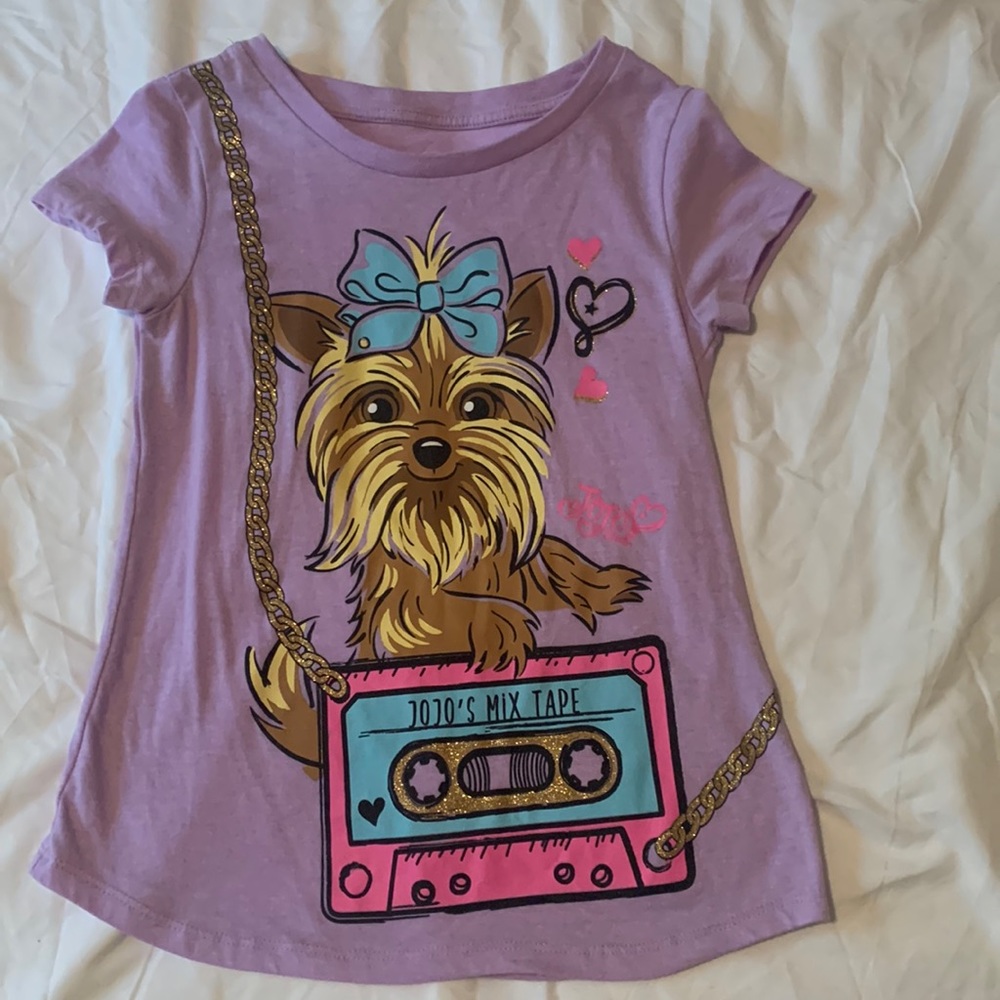 Purple JoJo Siwa T-Shirt. Size 10-12.